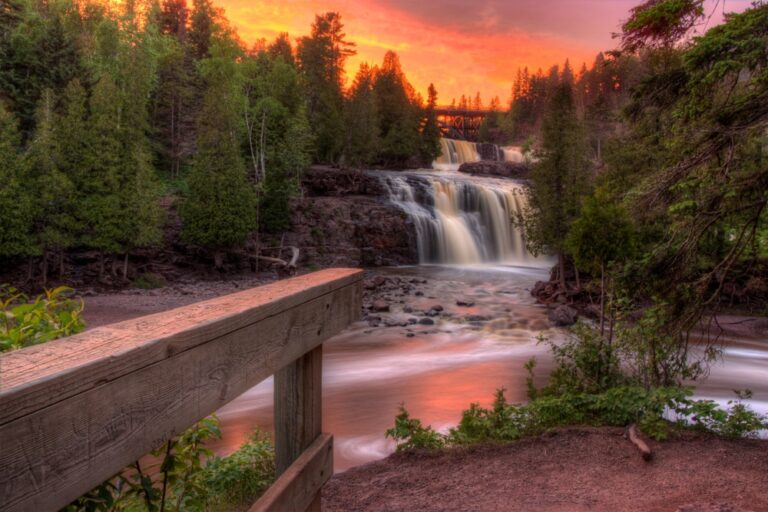 Gooseberry Falls State Park is one of the most beautiful Minnesota State Parks to visit this summer