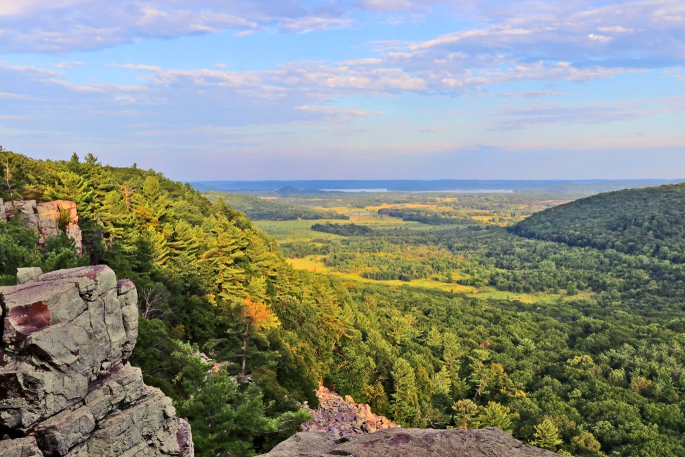 Hiking while enjoying the top places to go in Wisconsin