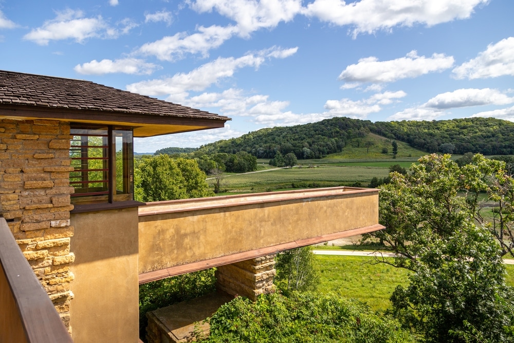 Visit Frank Lloyd Wright's Taliesin in Spring Green - one of the best things to do in Wisconsin