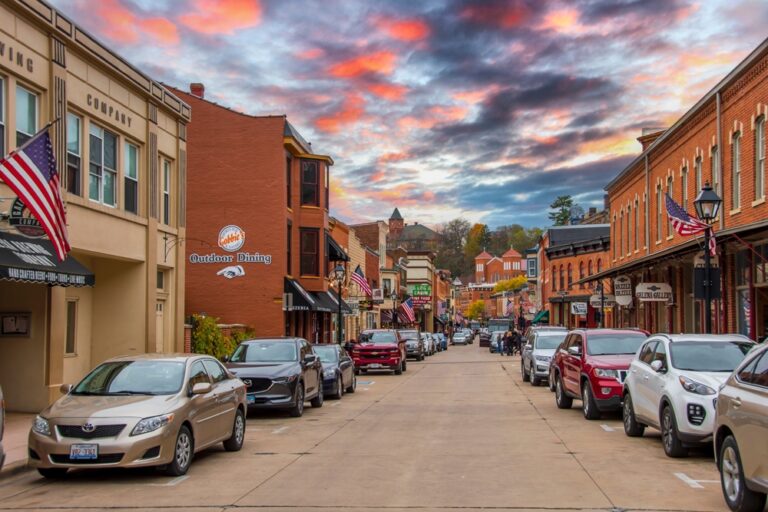 Downtown Galena, where you'll find pleny of history and shops, and many of the best things to do in Galena, IL
