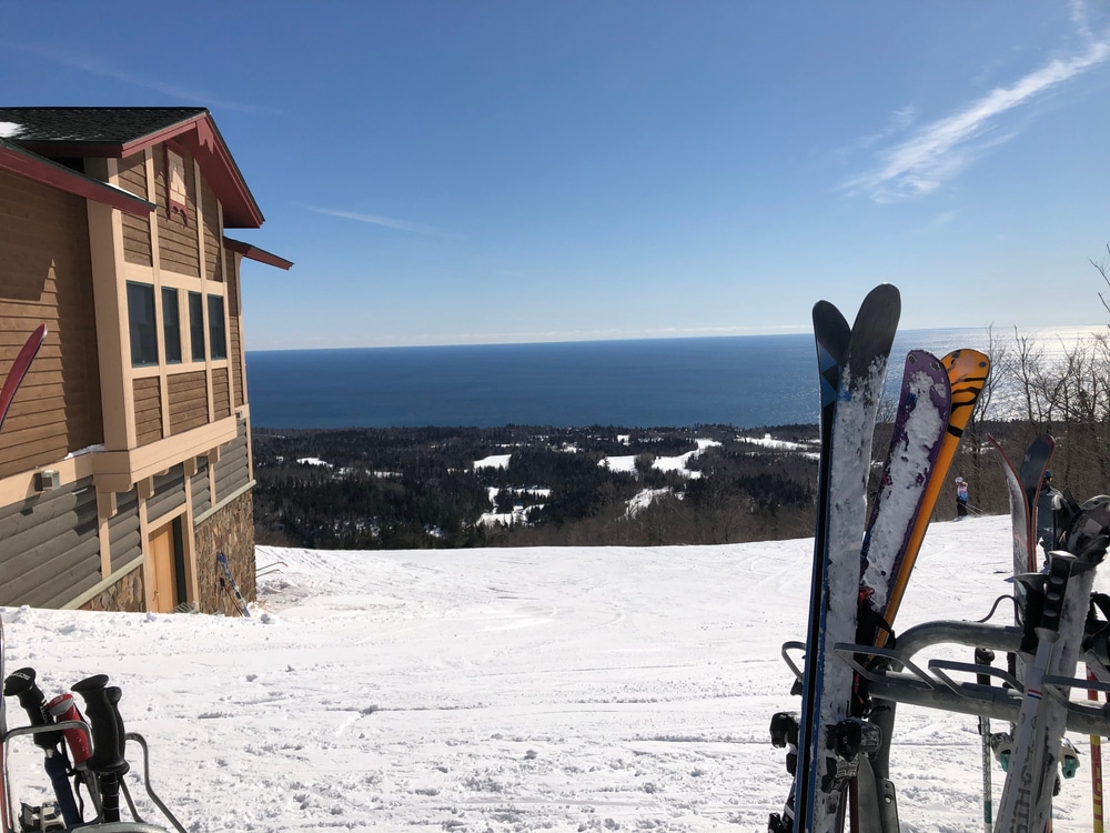 Lutsen Mountain Ski Resort in Minnesota has some of the best skiing in the Midwest