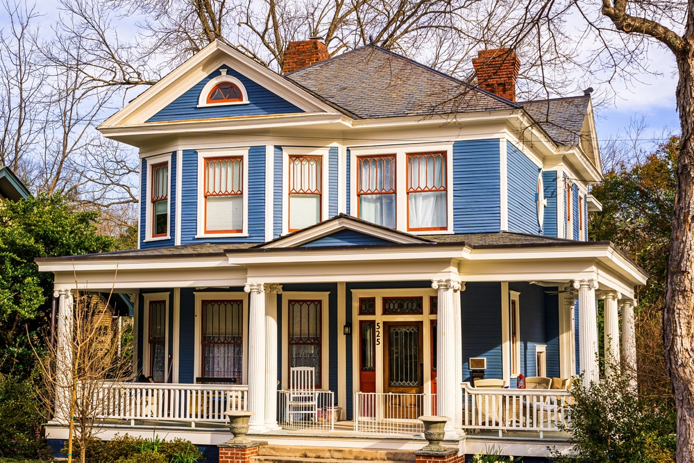 Historic homes like these are some of the most unique places to stay in the Midwest