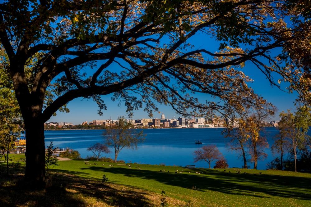 Local Travel Guide: The Best Things to do in Madison, WI 6 Skyline view from Lake Monona is one of the best things to do in Madison