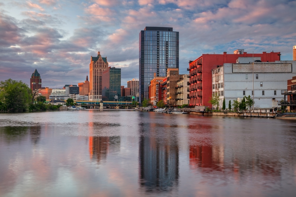WunderRoost Bed and Breakfast 5 City and river view of Milwaukee - some of the best things to do in Milwaukee