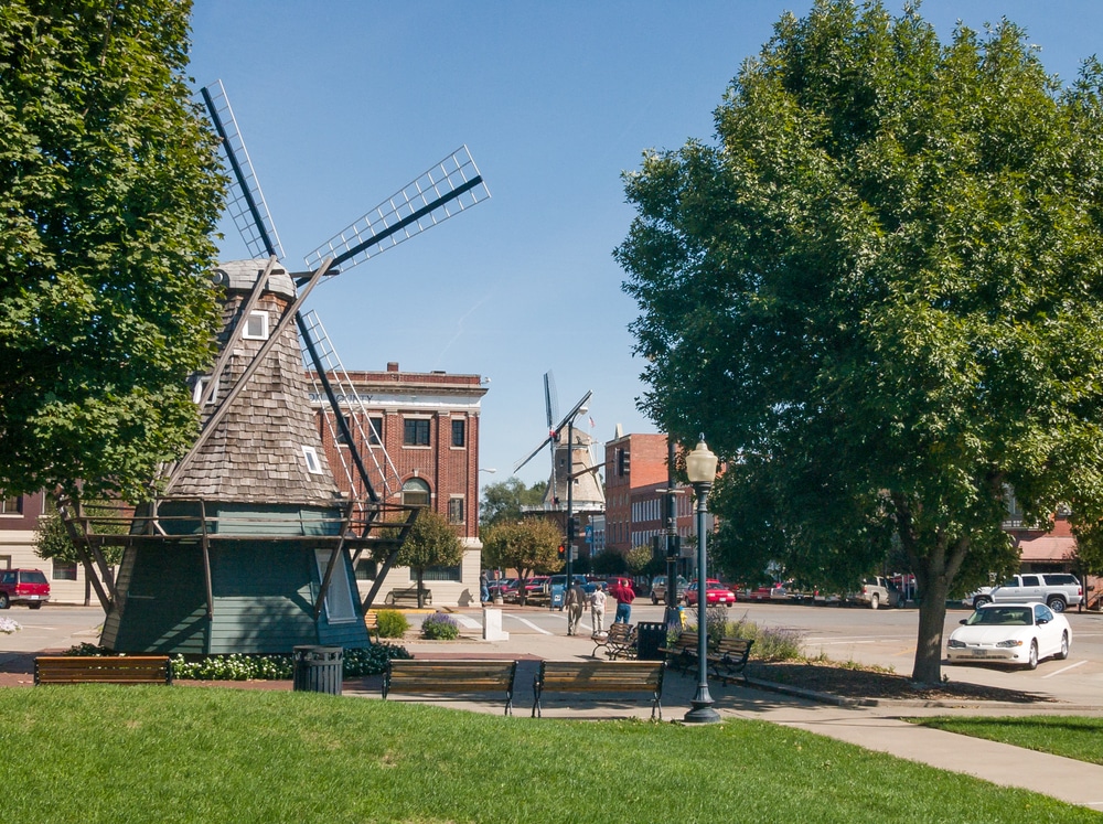 Windmills in Pella - one of the best weekend getaways in Iowa